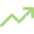 Trending up icon