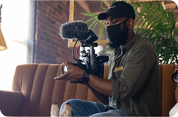 Filming setup